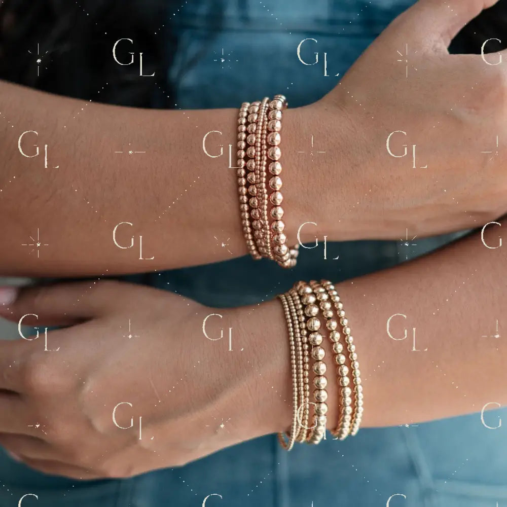 Simply Beaded 14k Gold Fill Bracelet