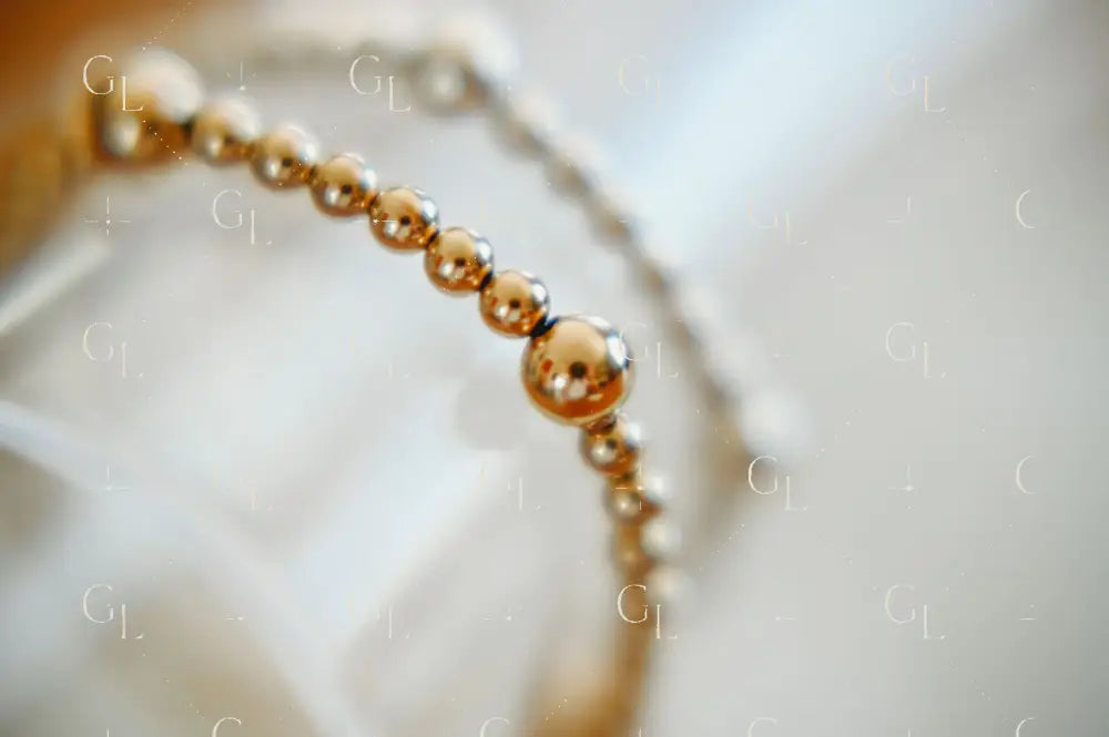 Stella Gold & Silver Beaded Bracelet
