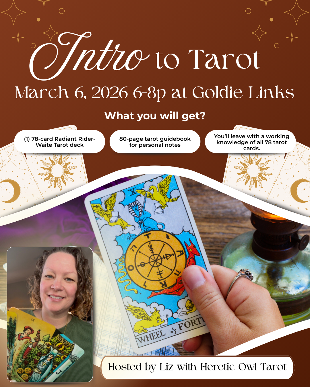 Intro to Tarot 101 - July 10th 6PM