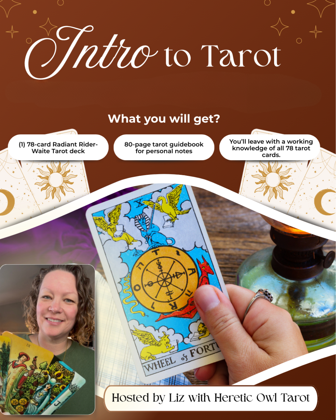 Intro to Tarot - May 15th - 6PM