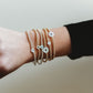 Opalite Evil Eye 14k Gold Fill and Sterling Silver Beaded Bracelet