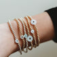 Opalite Evil Eye 14k Gold Fill and Sterling Silver Beaded Bracelet