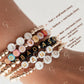 Vibe - Letter Gold Beaded Bracelet