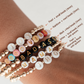 Vibe - Letter Gold Beaded Bracelet